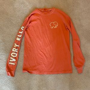 Ivory Ella pink long sleeved tee